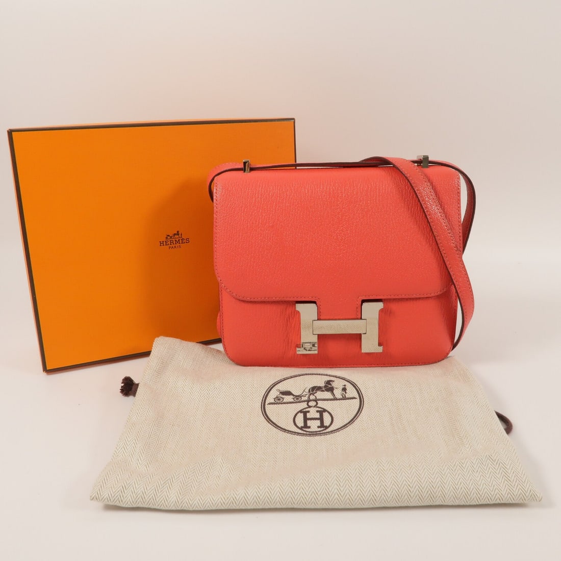 Hermes Constance Mini Rose Jaipur - 17