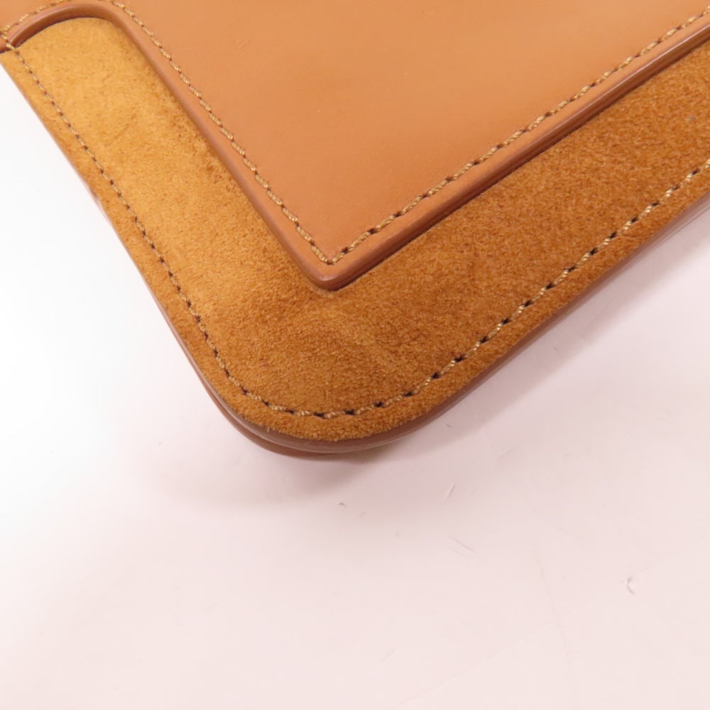 Chloe Mini Roy Shoulder Bag Brown - 12