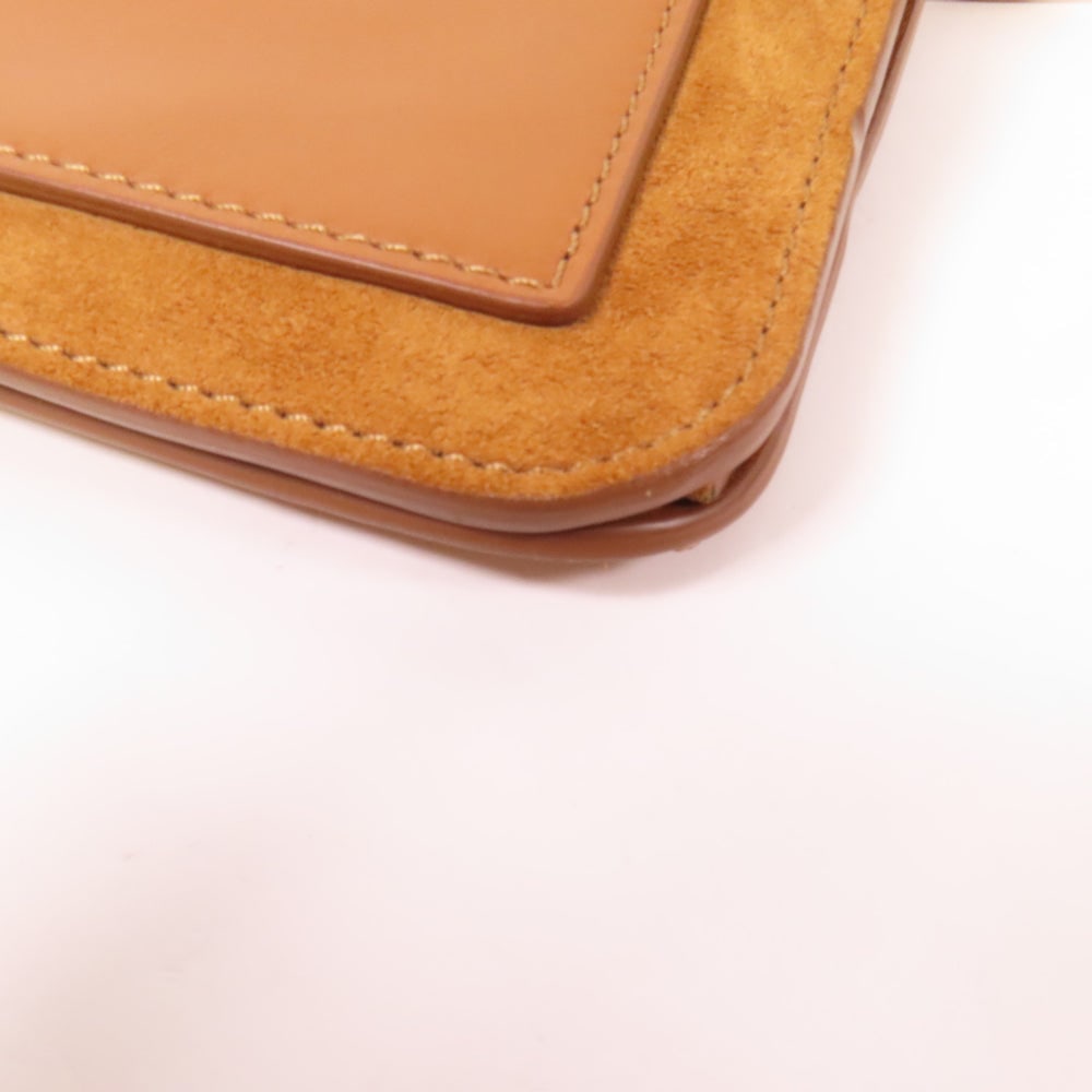 Chloe Mini Roy Shoulder Bag Brown - 13