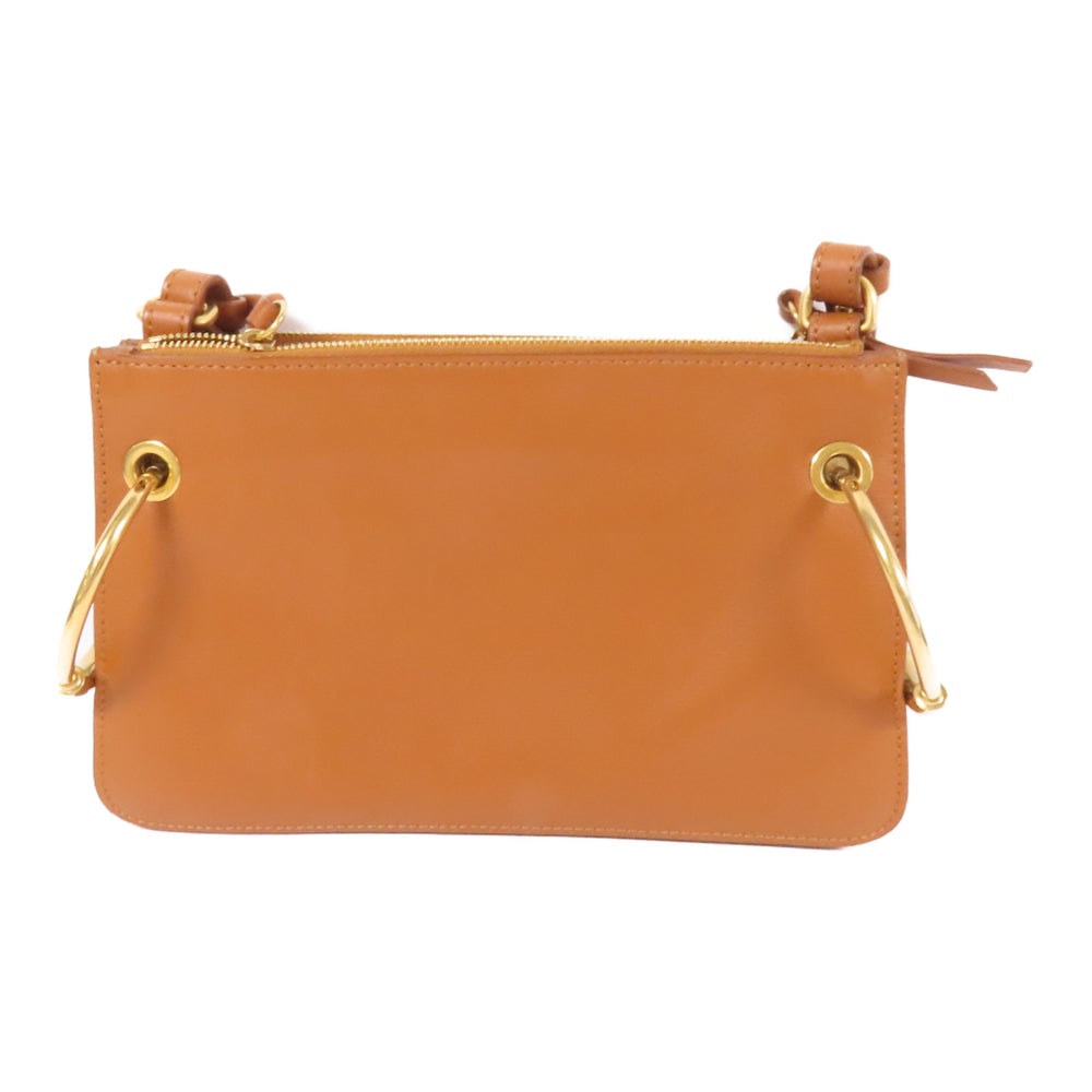Chloe Mini Roy Shoulder Bag Brown - 2