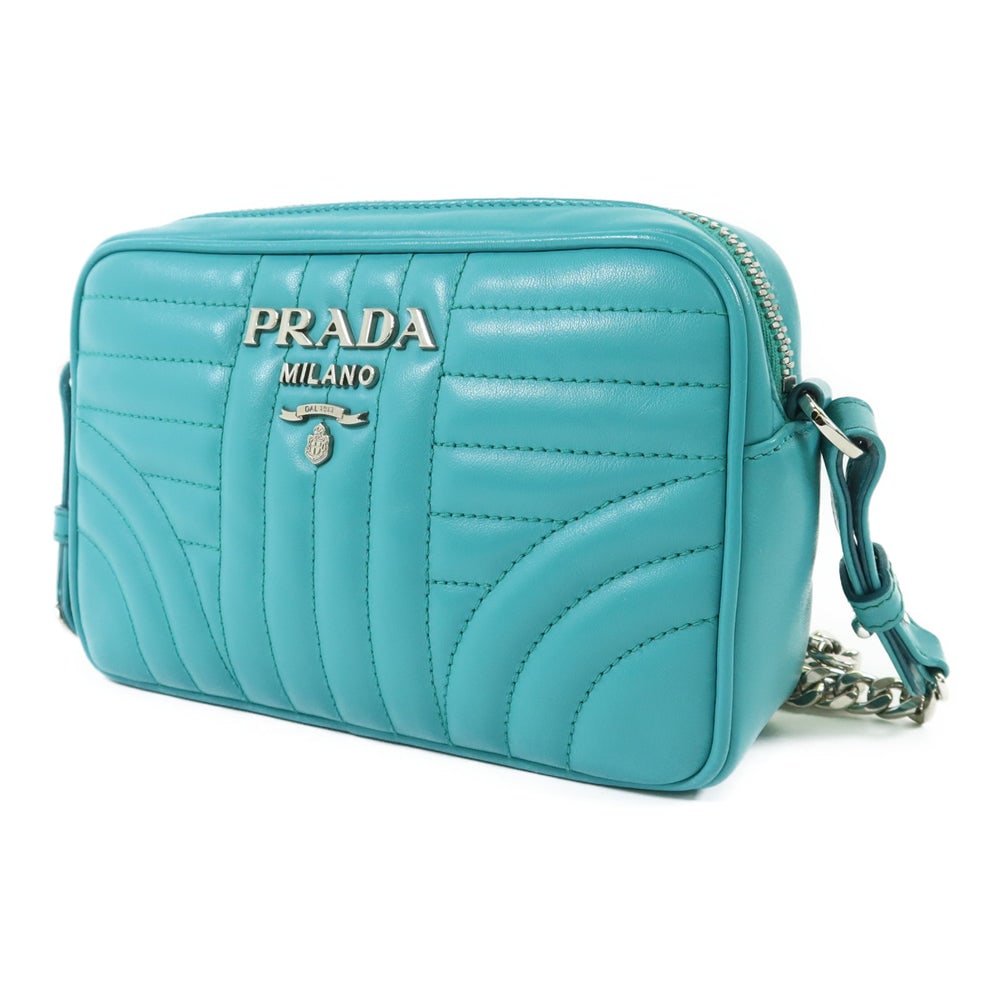 Prada Camera Chain Bag Blue - 3