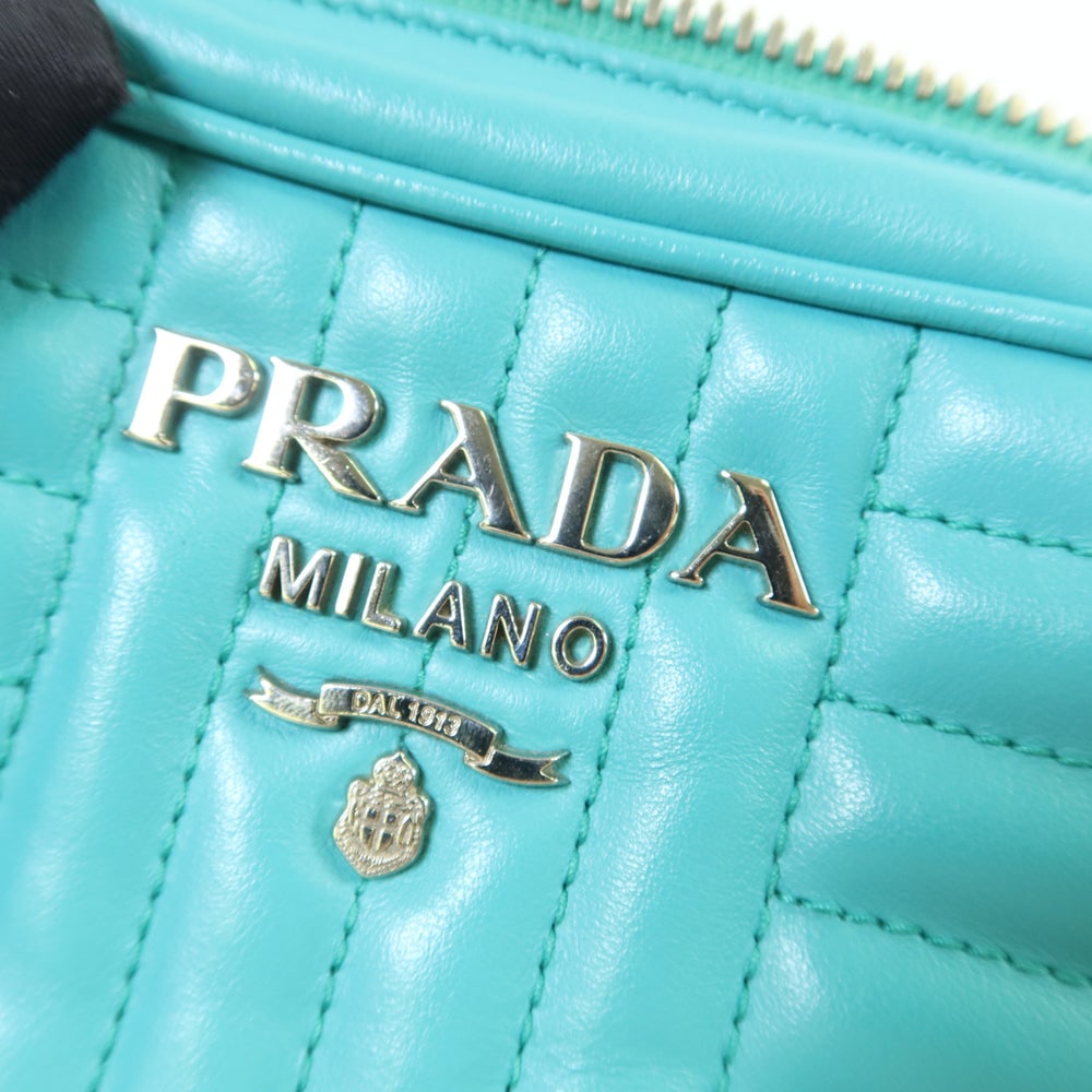 Prada Camera Chain Bag Blue - 7
