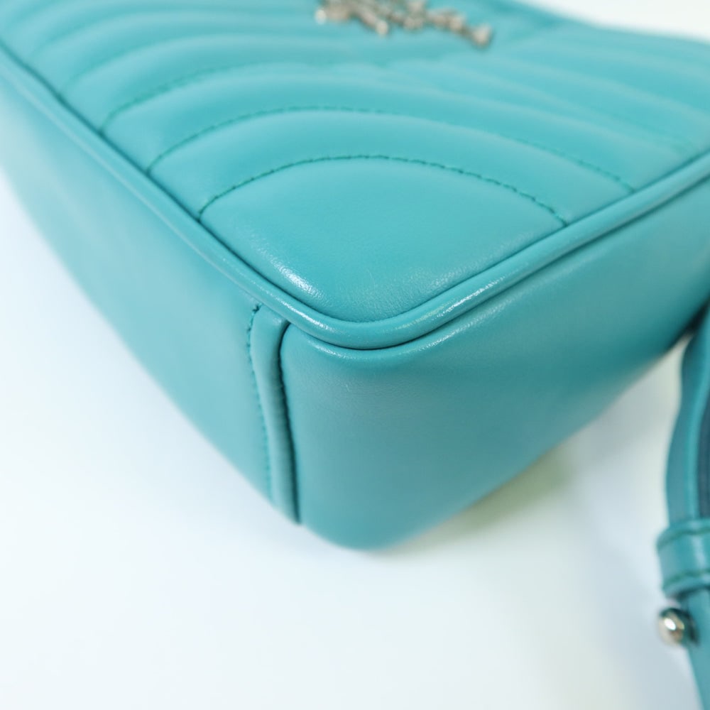 Prada Camera Chain Bag Blue - 9