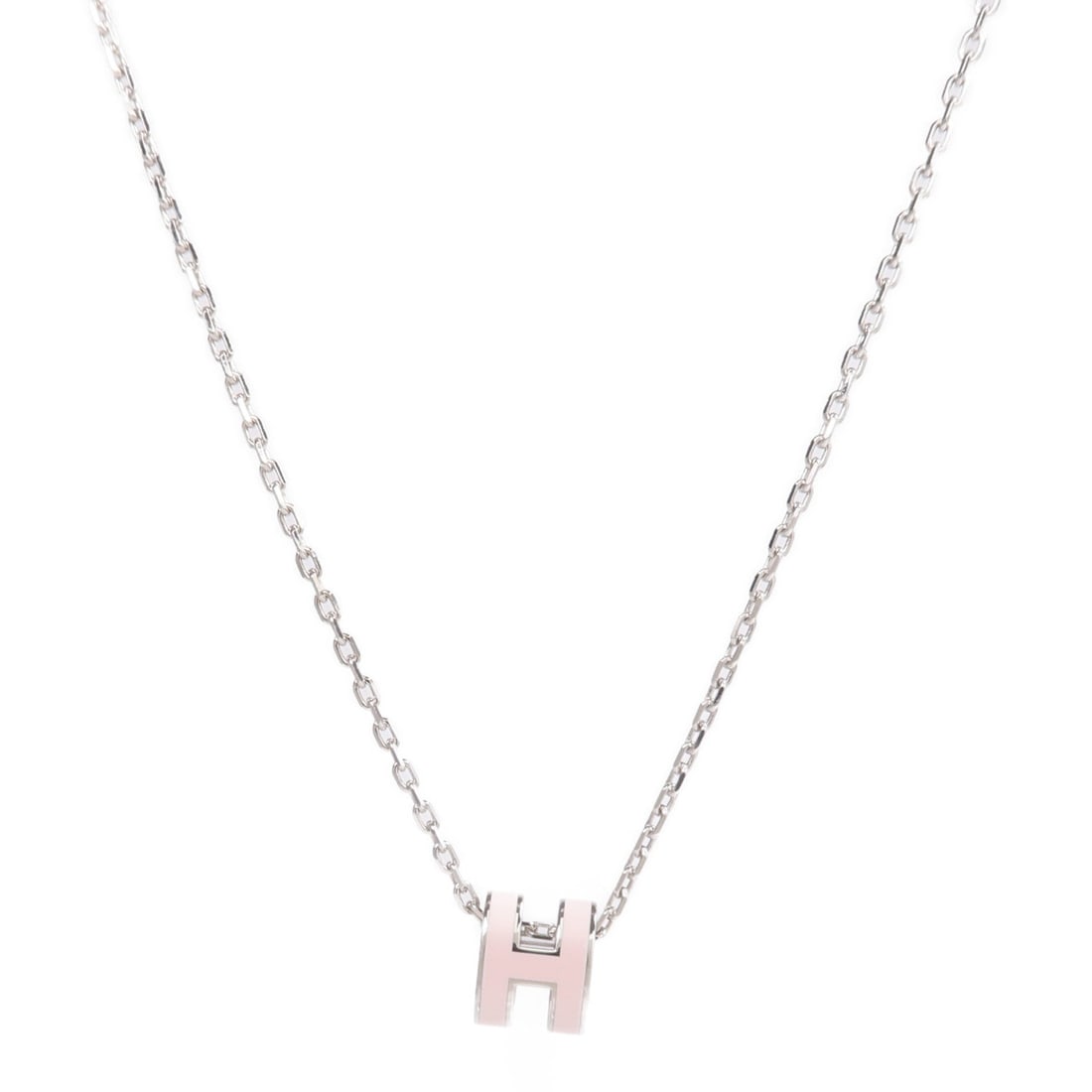 Hermes Mini Pop H Silver Rose - 2