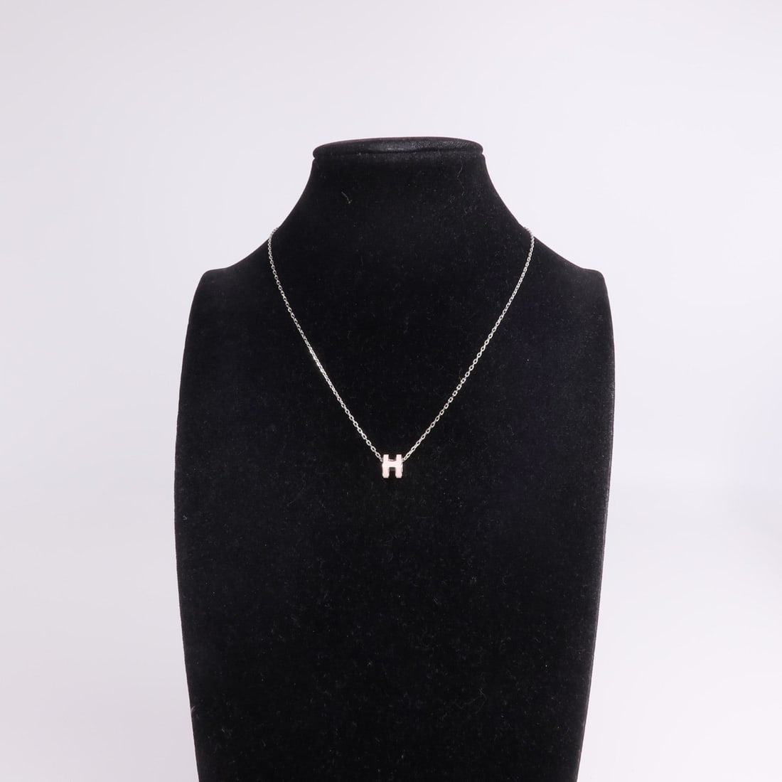 Hermes Mini Pop H Silver Rose - 9