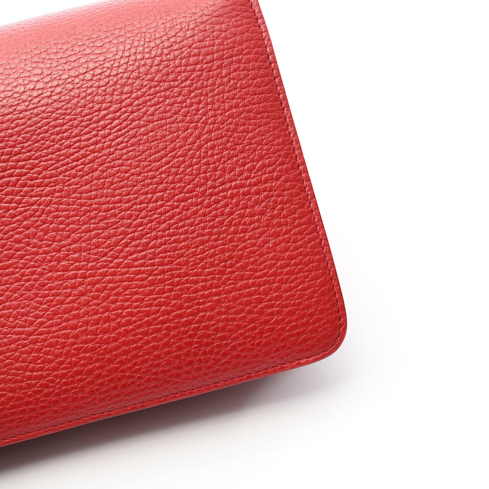 Gucci Interlocking G Chain Bag Red - 7