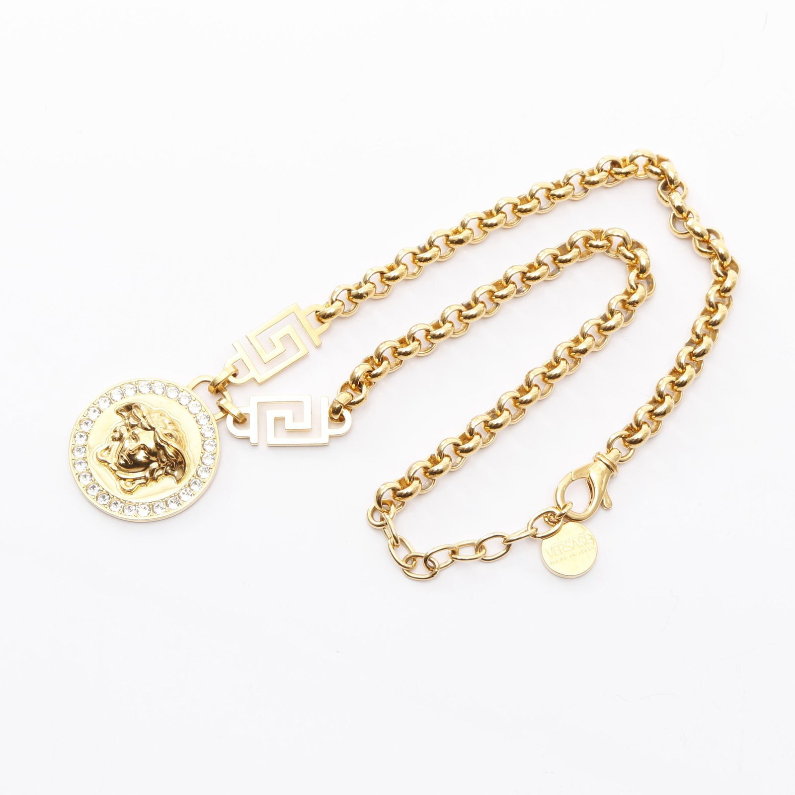 Versace Medusa Greca Necklace - 3