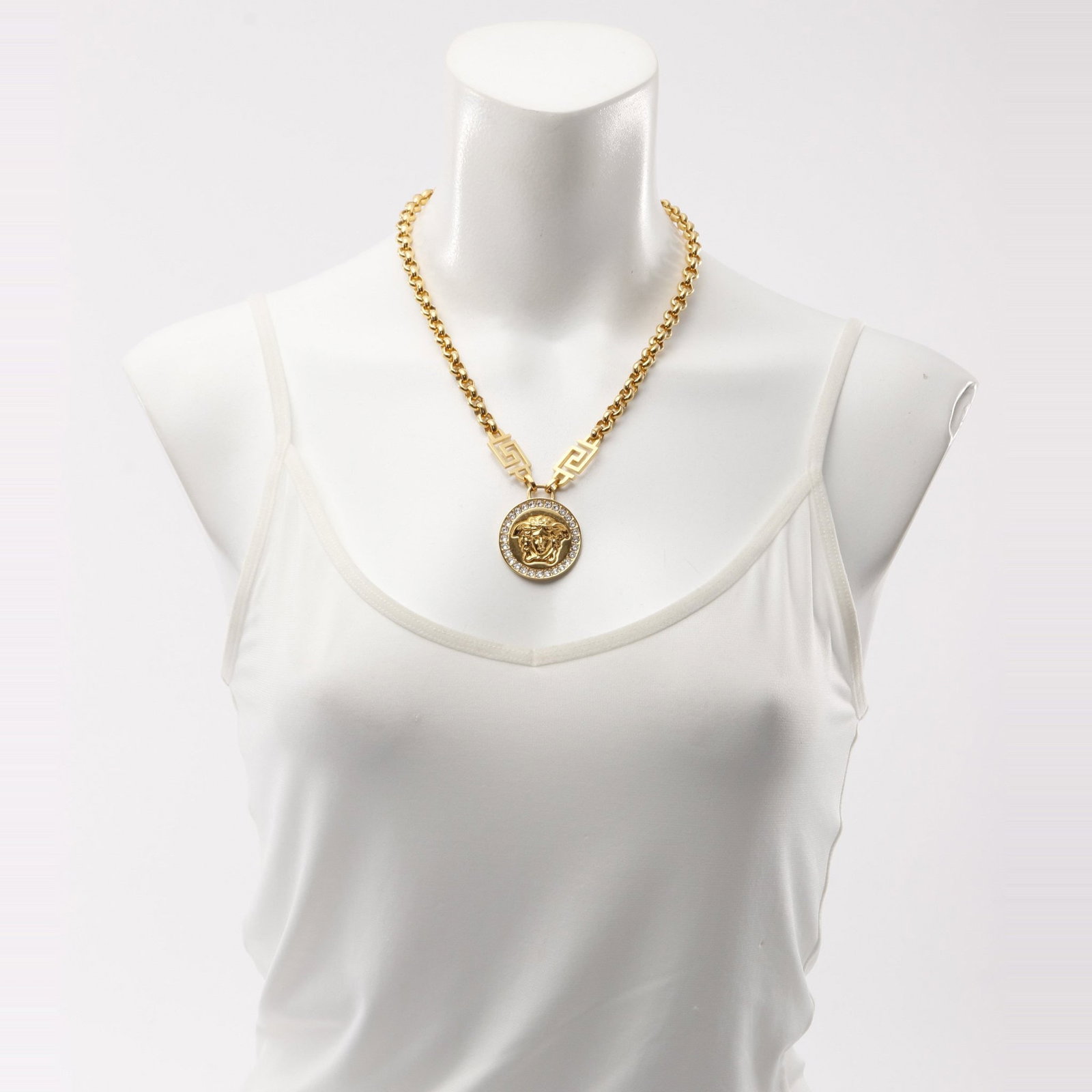 Versace Medusa Greca Necklace - 6