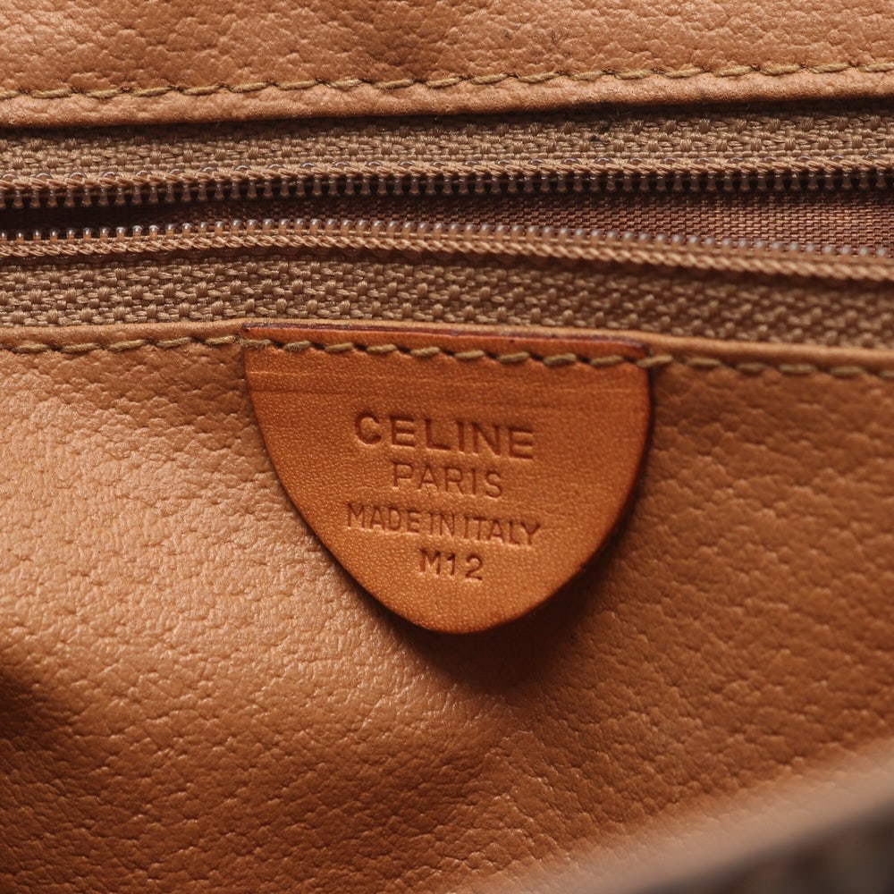 Celine Macadam Shoulder Brown - 4