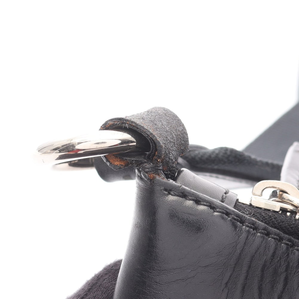 Prada Nylon Leather Shoulder Bag - 7
