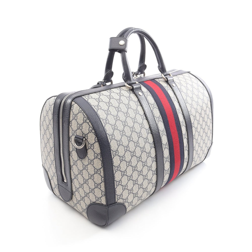 Gucci Medium Duffel Ivory Navy - 2