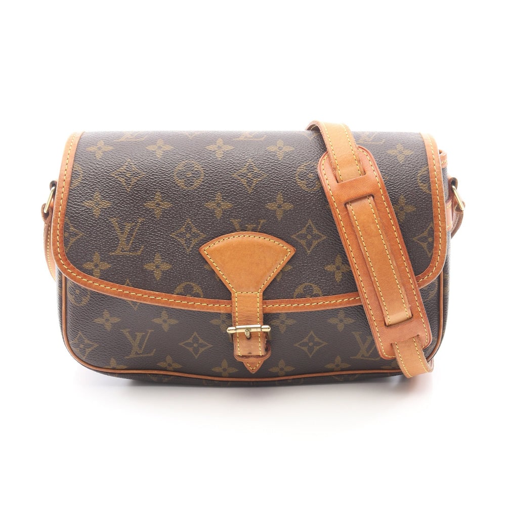 Louis Vuitton Sologne Monogram Bag: Authentic and authenticated Louis Vuitton Sologne shoulder bag in brown Monogram PVC leather. Model M42250, product SL0998. H18 x W25/26 x D8 cm with 120-138 cm strap. No accessories.