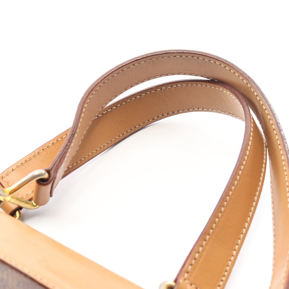 Celine Macadam Handbag Brown - 10