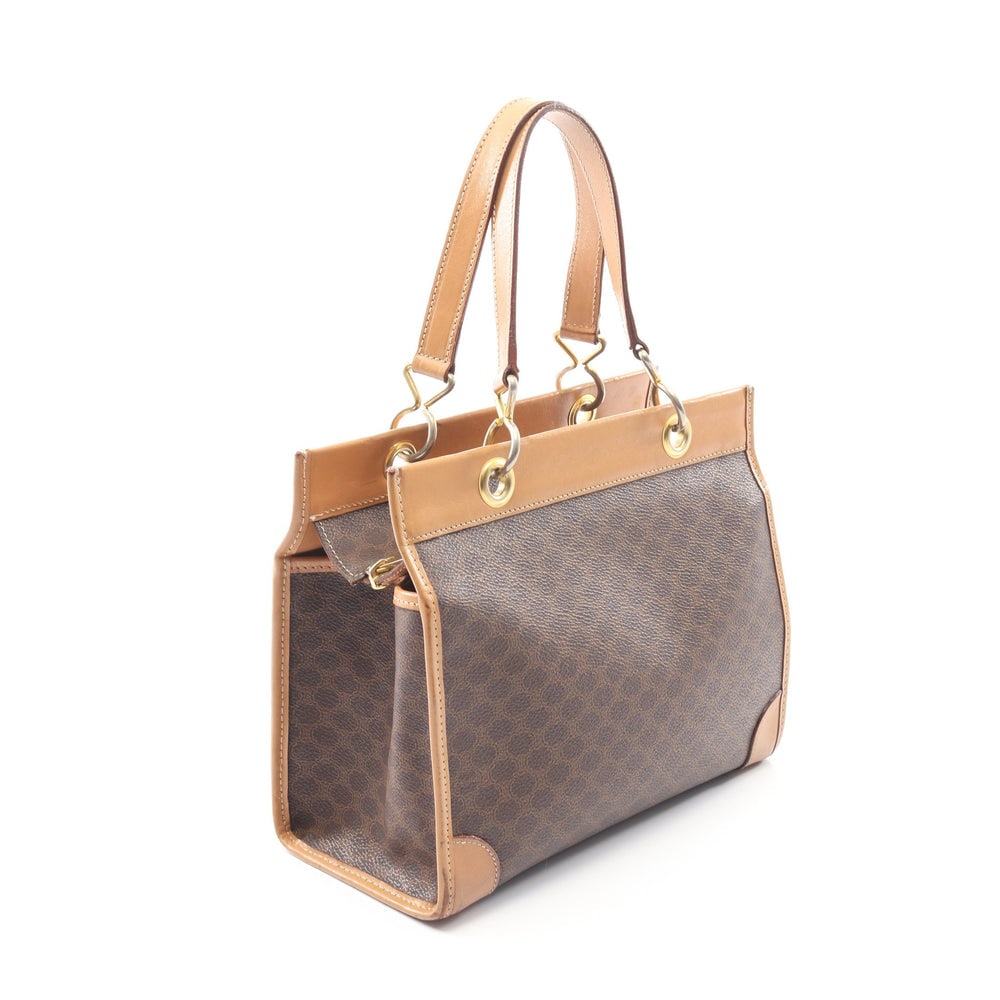 Celine Macadam Handbag Brown - 2