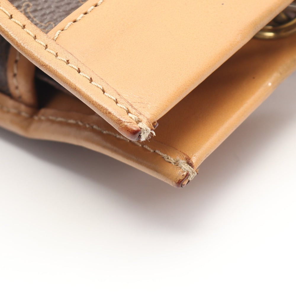 Celine Macadam Handbag Brown - 7