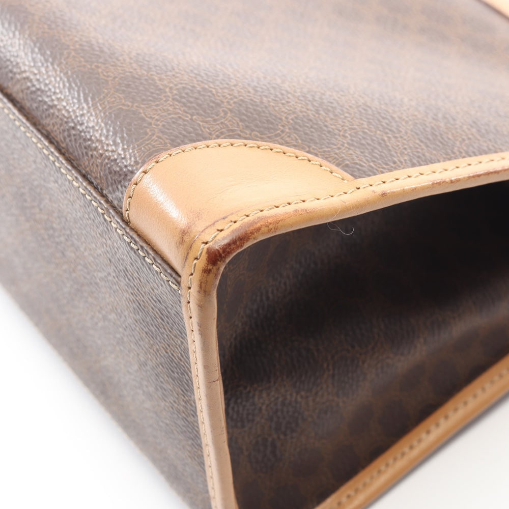 Celine Macadam Handbag Brown - 8