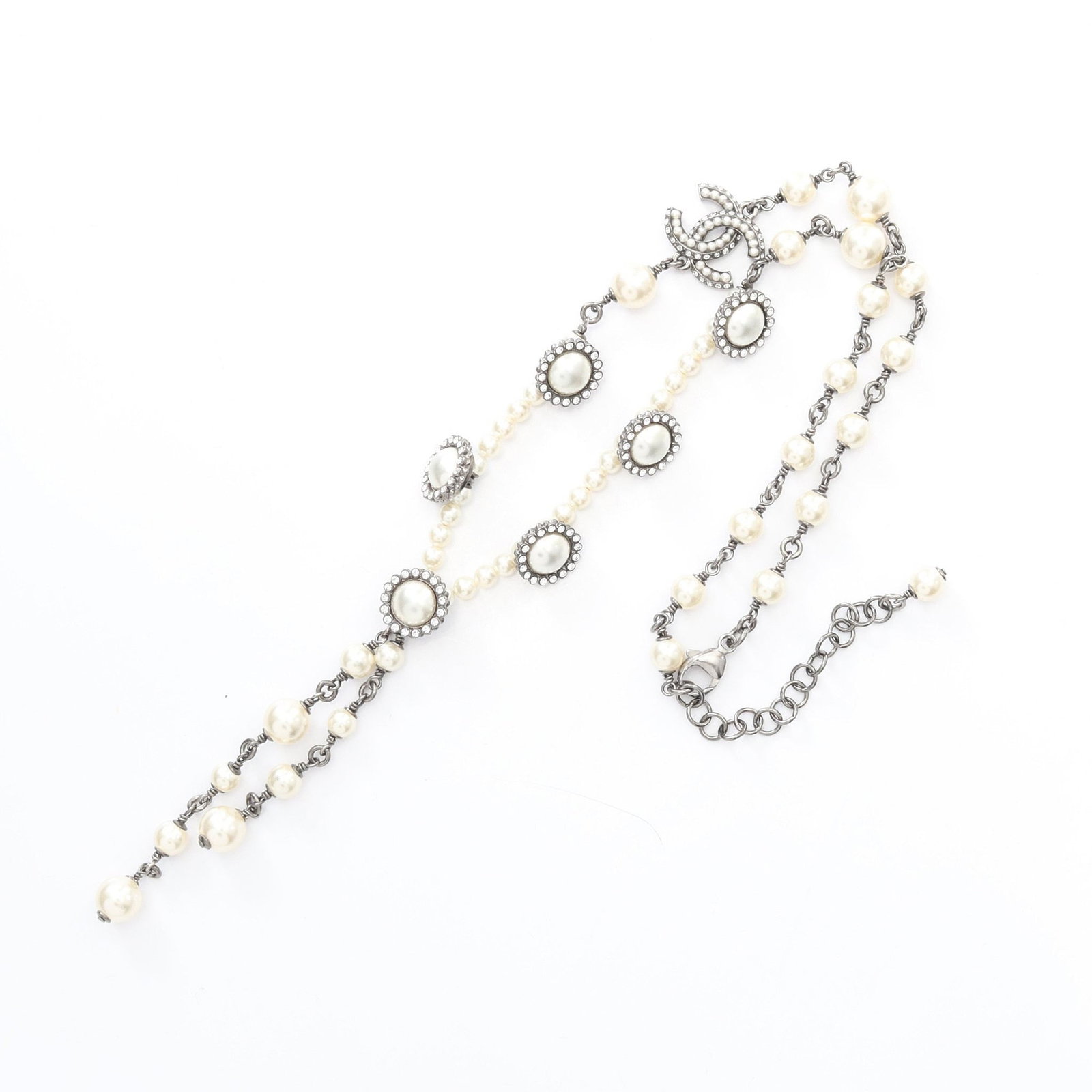 Chanel Coco Mark Pearl Silver - 3