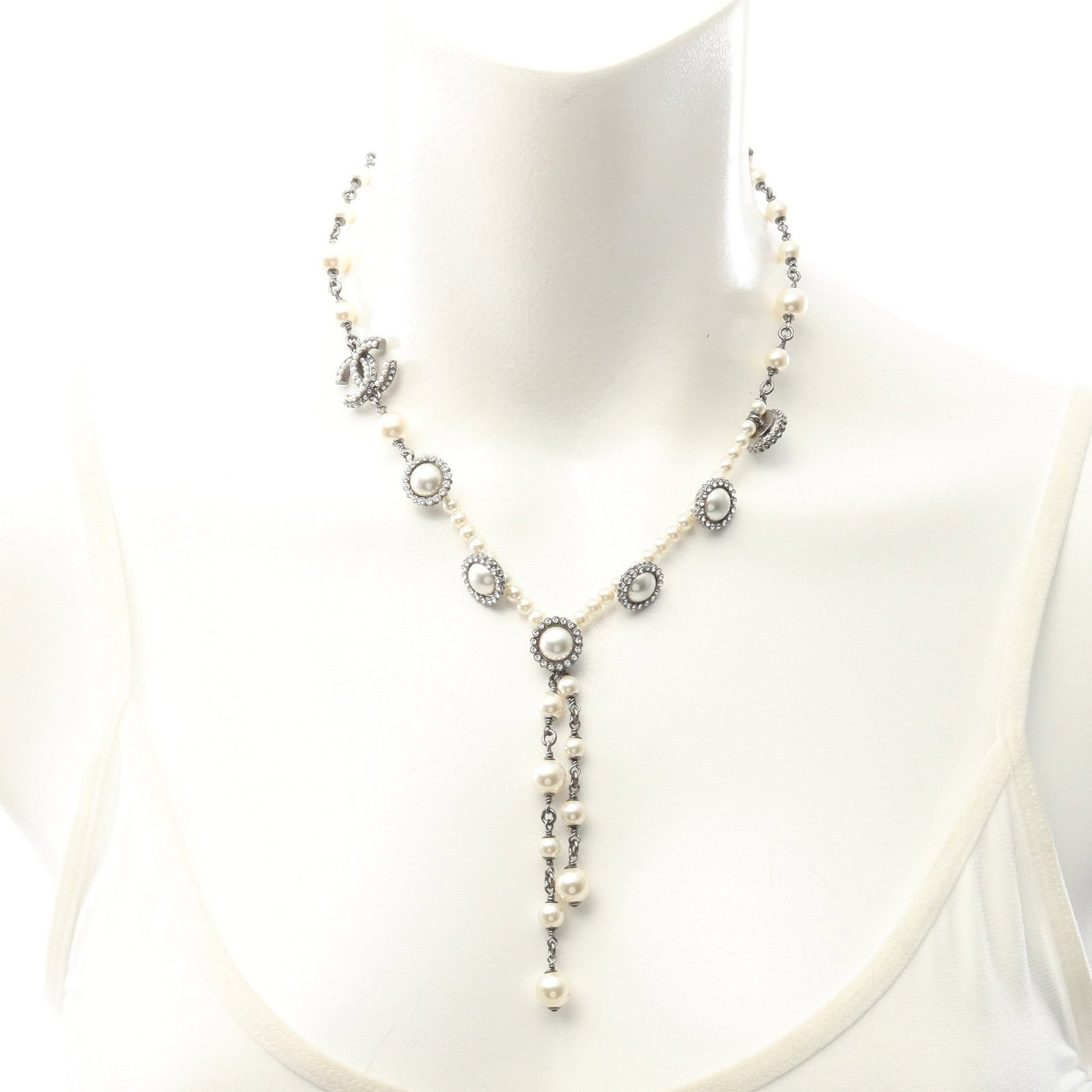 Chanel Coco Mark Pearl Silver - 6