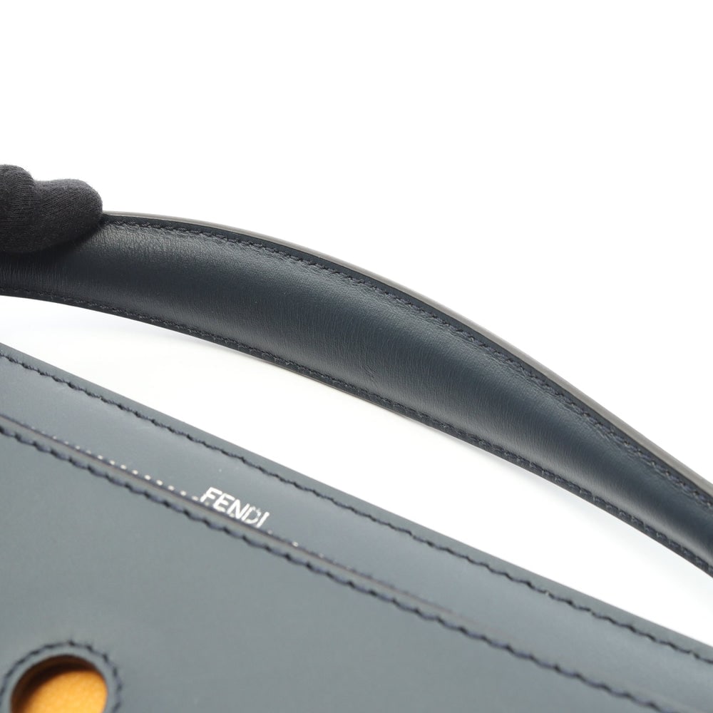 Fendi Dot Com Handbag Navy - 6