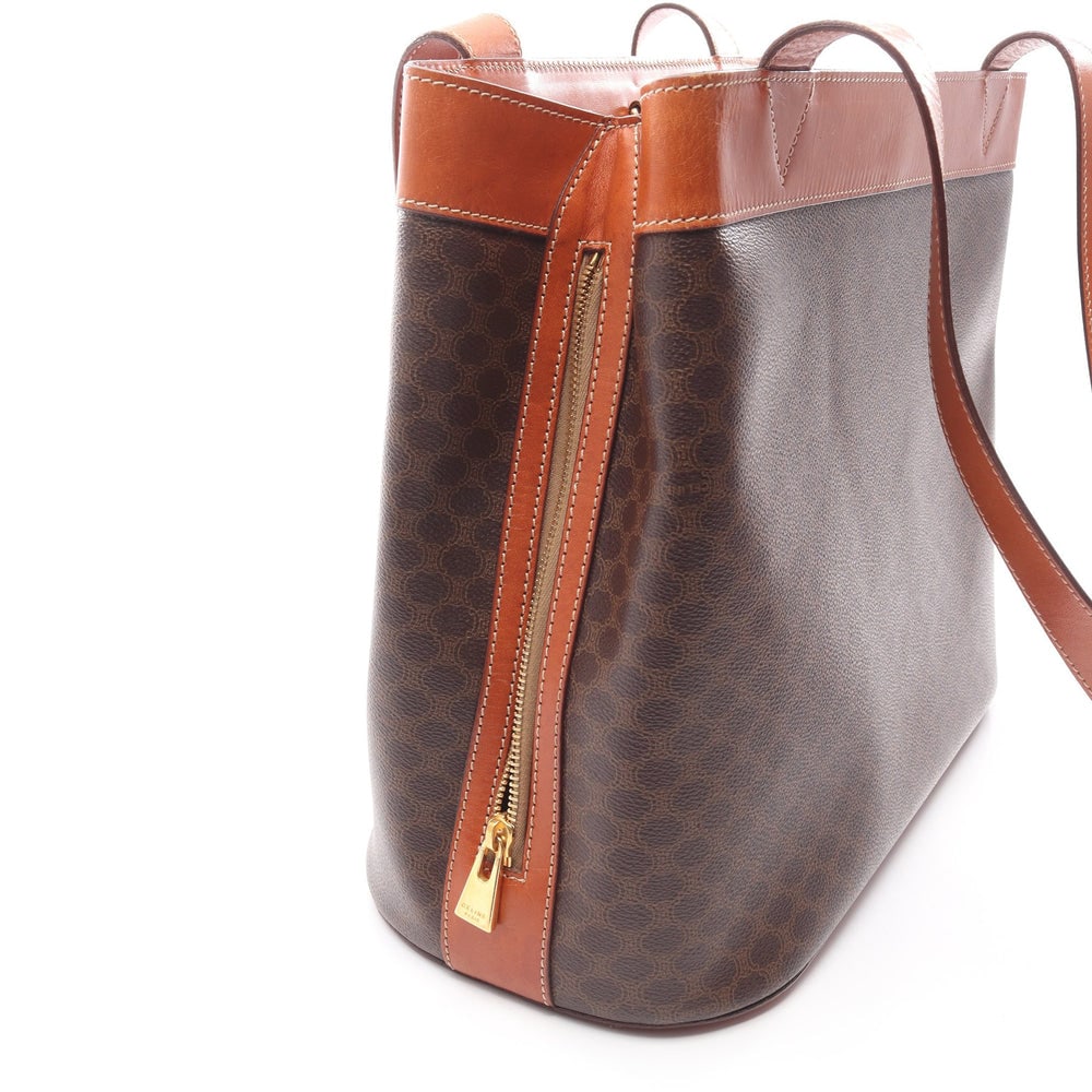 Celine Macadam Tote Brown - 6