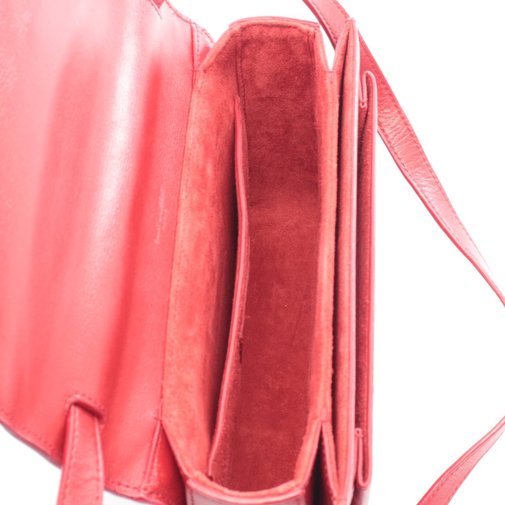 Saint Laurent Bellchasse Medium Red - 3