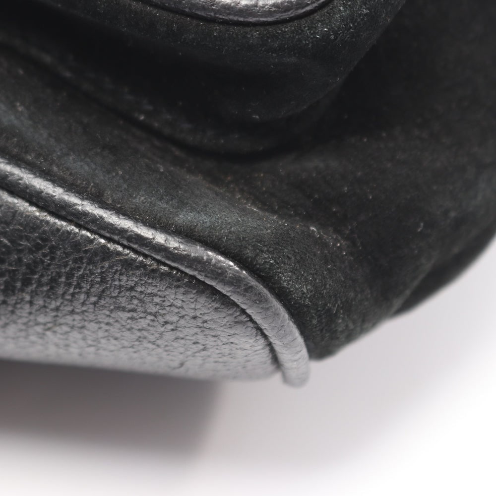 Gucci Bamboo Suede Backpack Black - 6