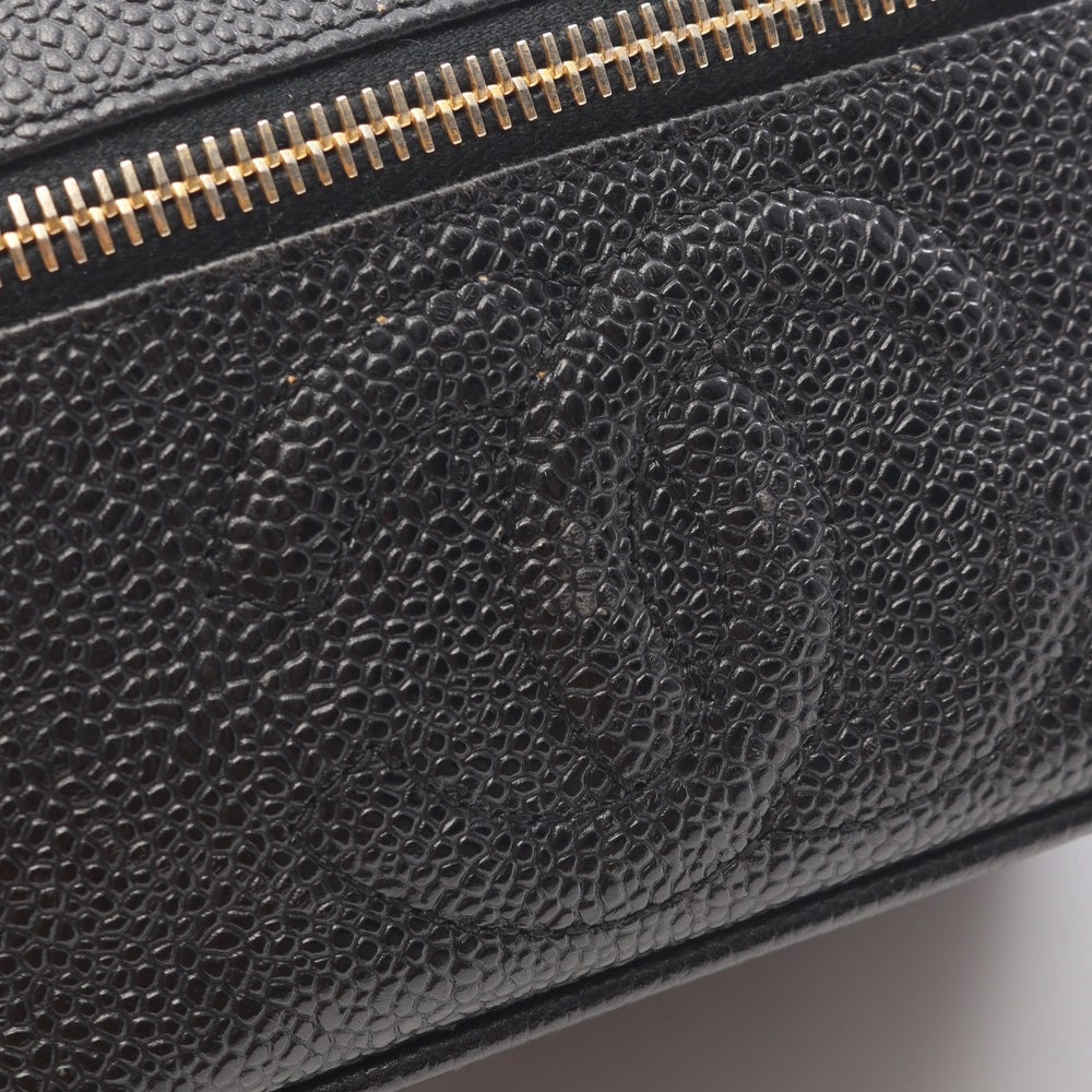 Chanel Coco Mark Vanity Caviar Black - 11
