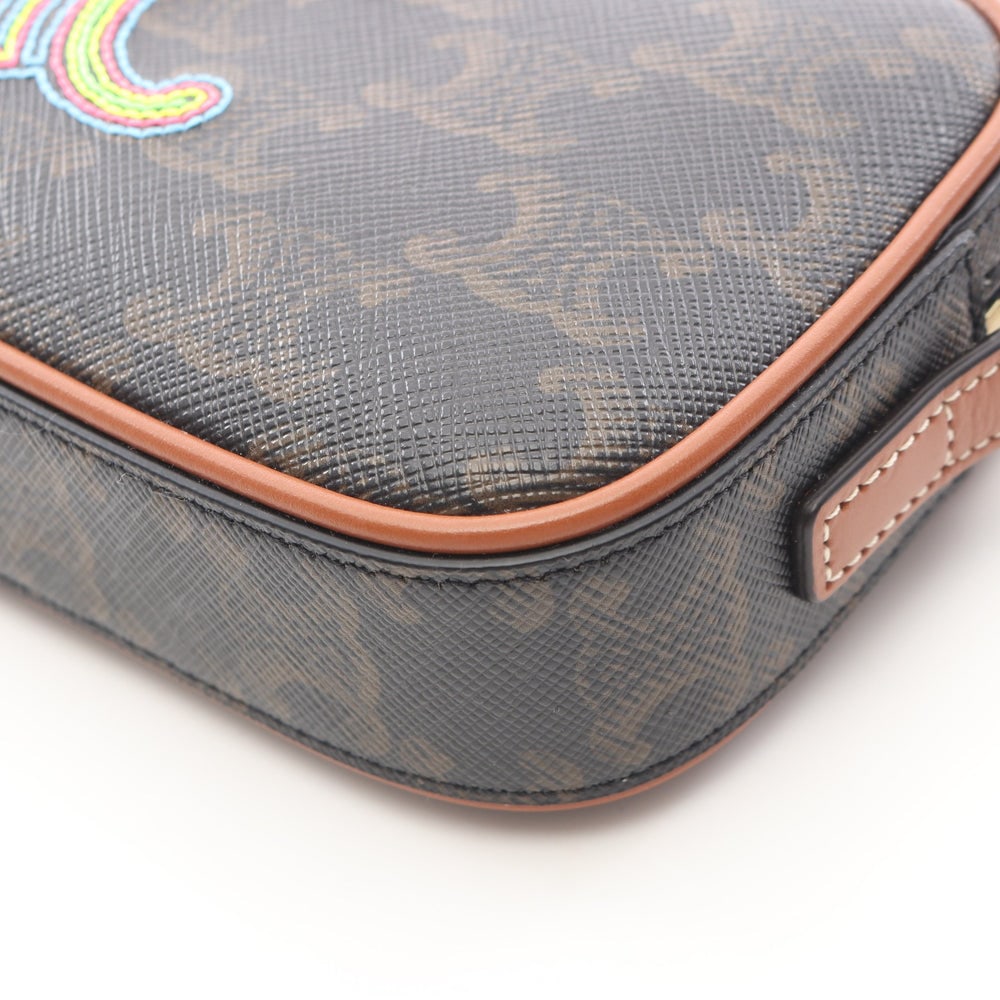 Celine Mini Camera Bag Black Brown - 5