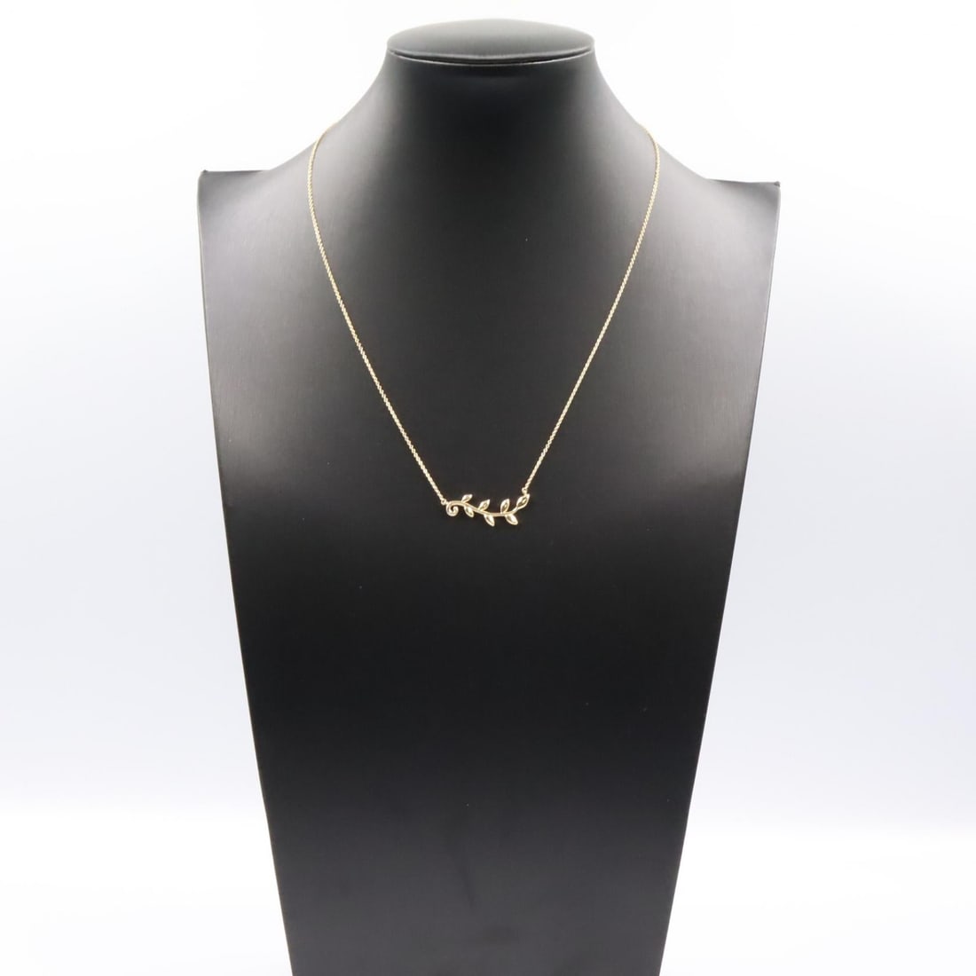 Tiffany Olive Leaf Vine Necklace - 5