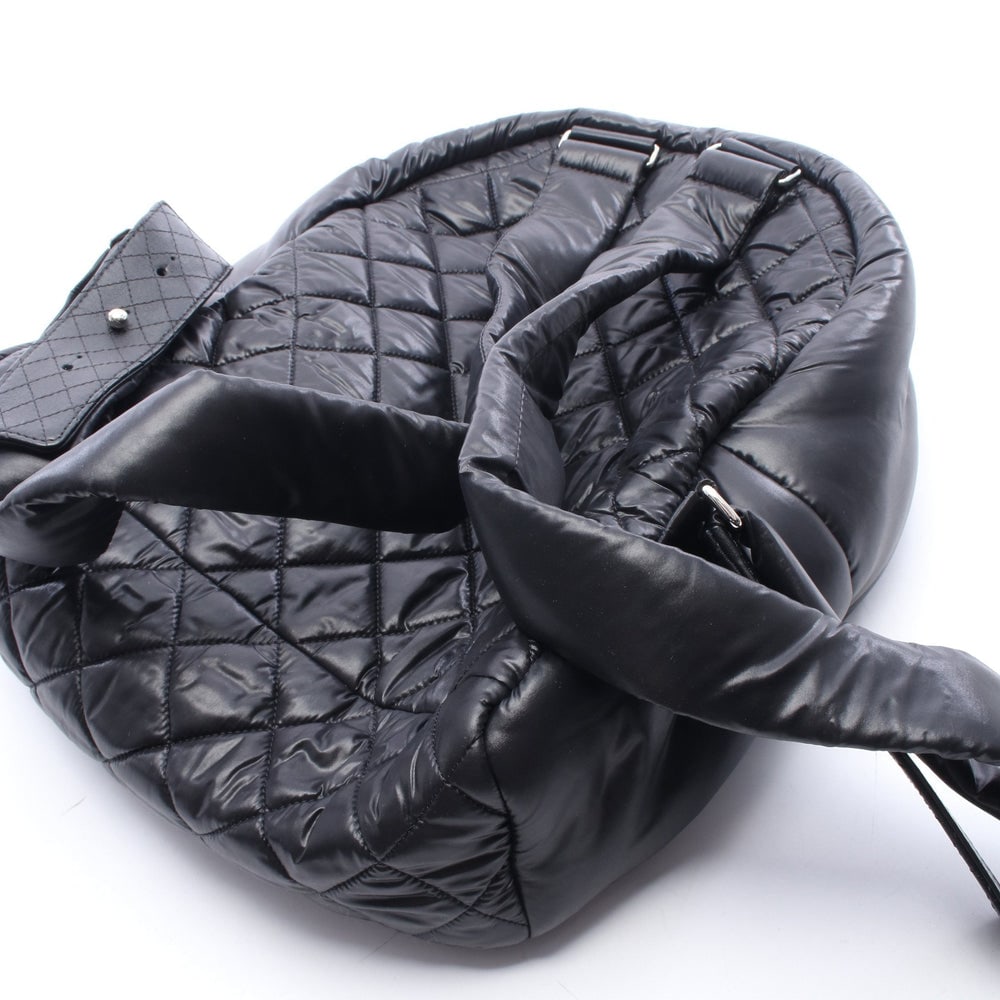 Chanel Coco Coon Backpack Black - 6