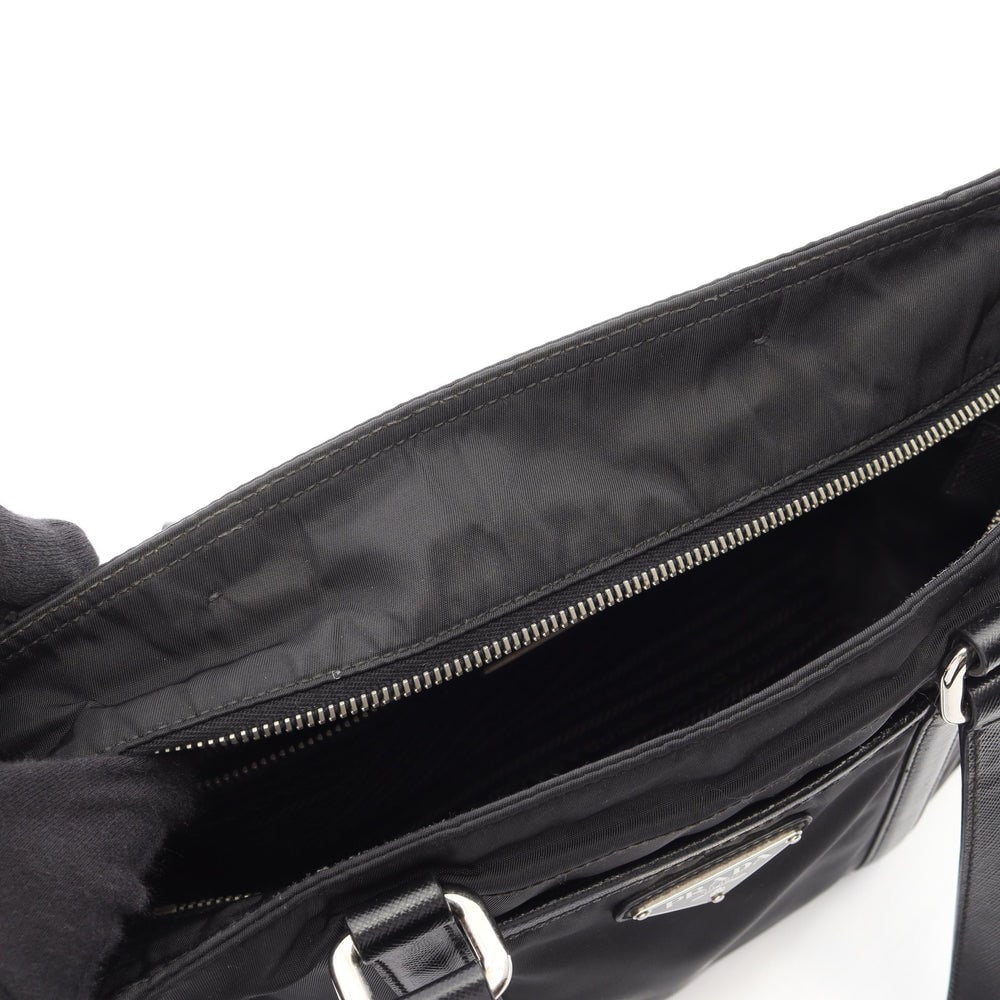 Prada Nylon Tote Bag Black - 9