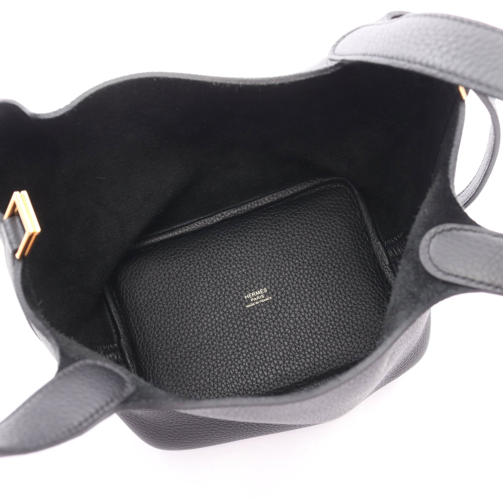 Hermes Picotan Lock PM Black - 3