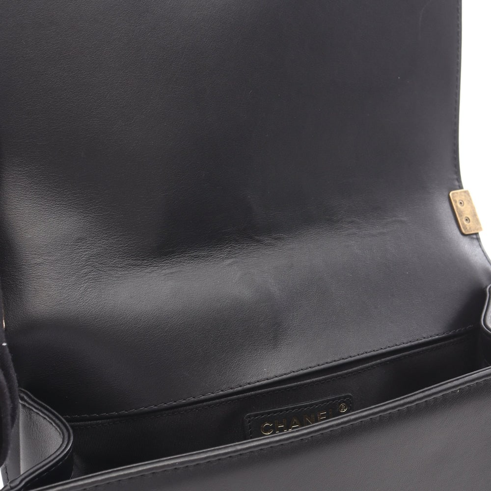 Chanel Boy Chain Bag Black - 10