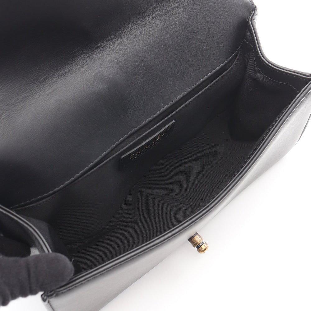 Chanel Boy Chain Bag Black - 3