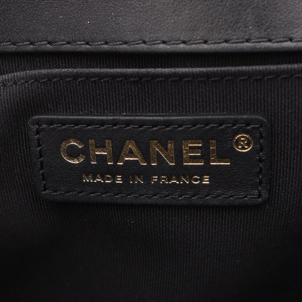 Chanel Boy Chain Bag Black - 4
