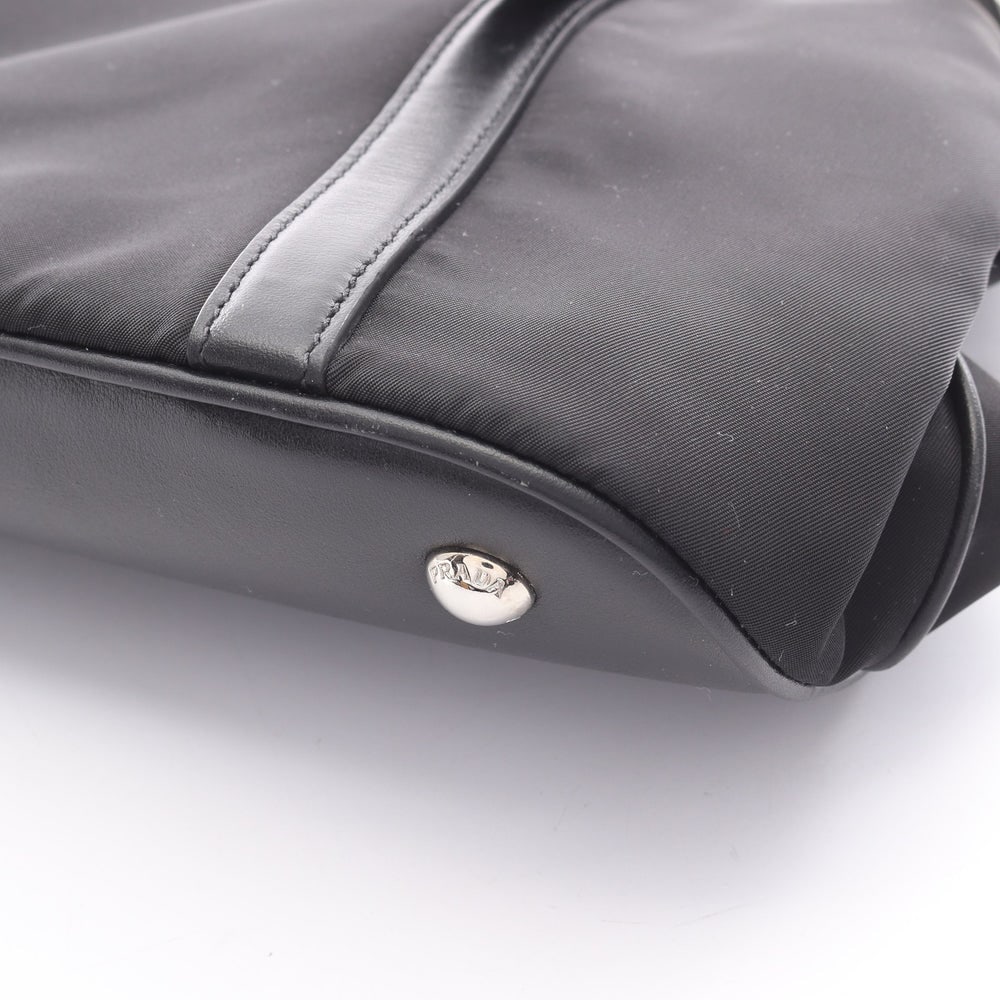 Prada 2 Way Handbag Black - 5