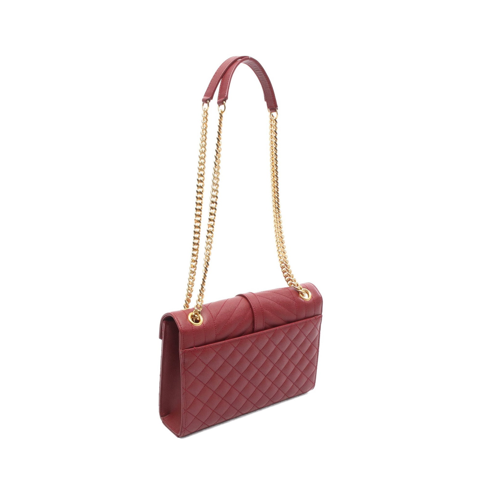 Saint Laurent Envelope Medium Red - 2