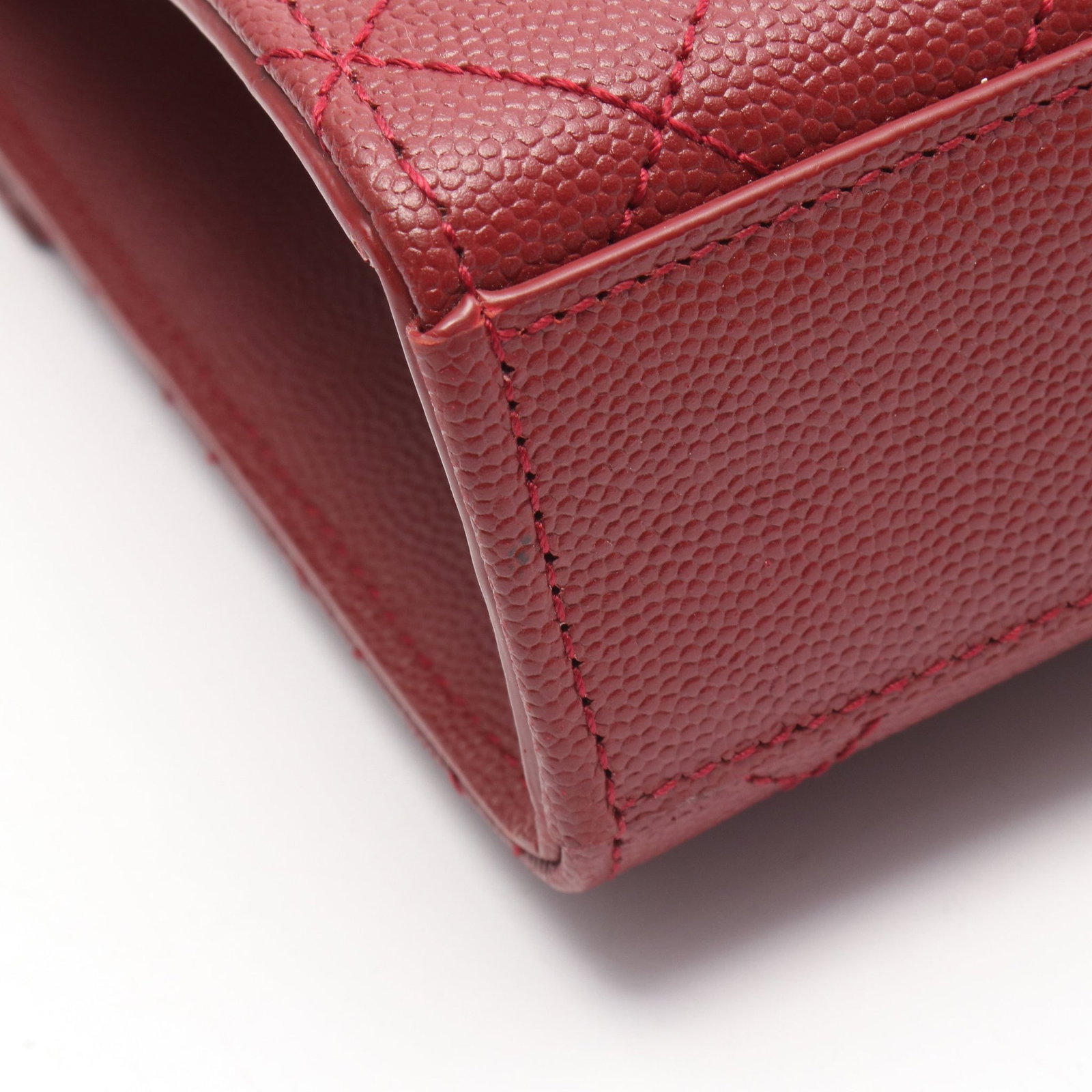 Saint Laurent Envelope Medium Red - 6