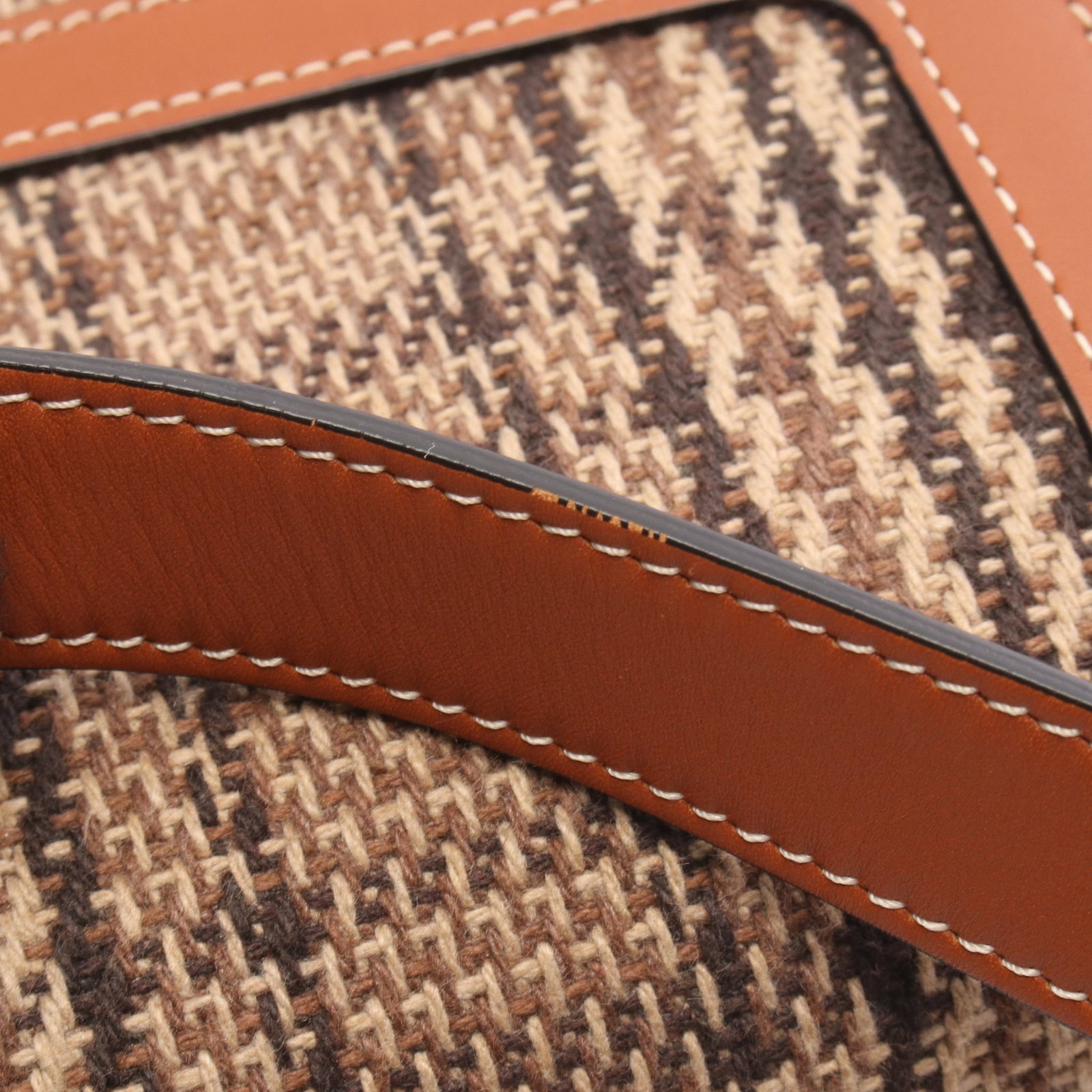Celine Classic Triomphe Tweed Bag - 9
