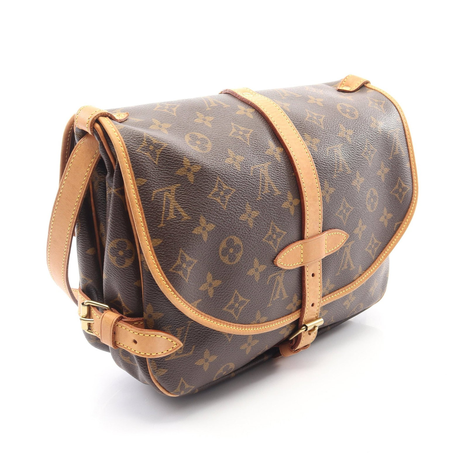 LV Saumur 30 Monogram Shoulder Bag - 2