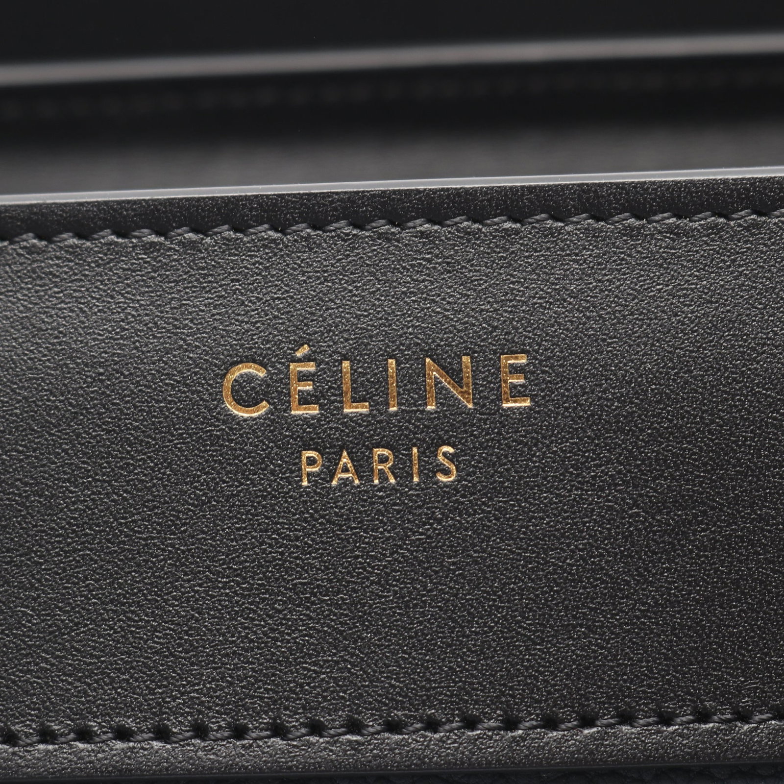 Celine Luggage Micro Shopper Navy - 4