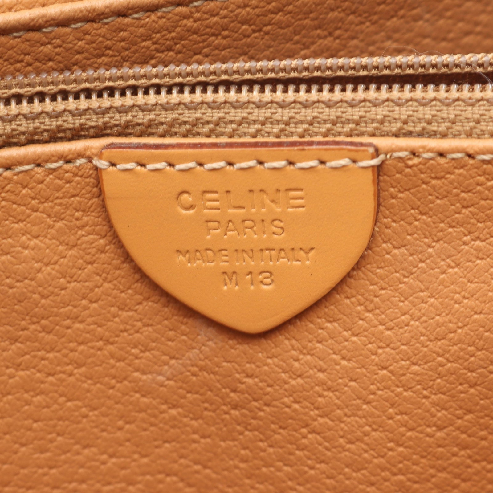Celine Macadam Shoulder Bag Brown - 4