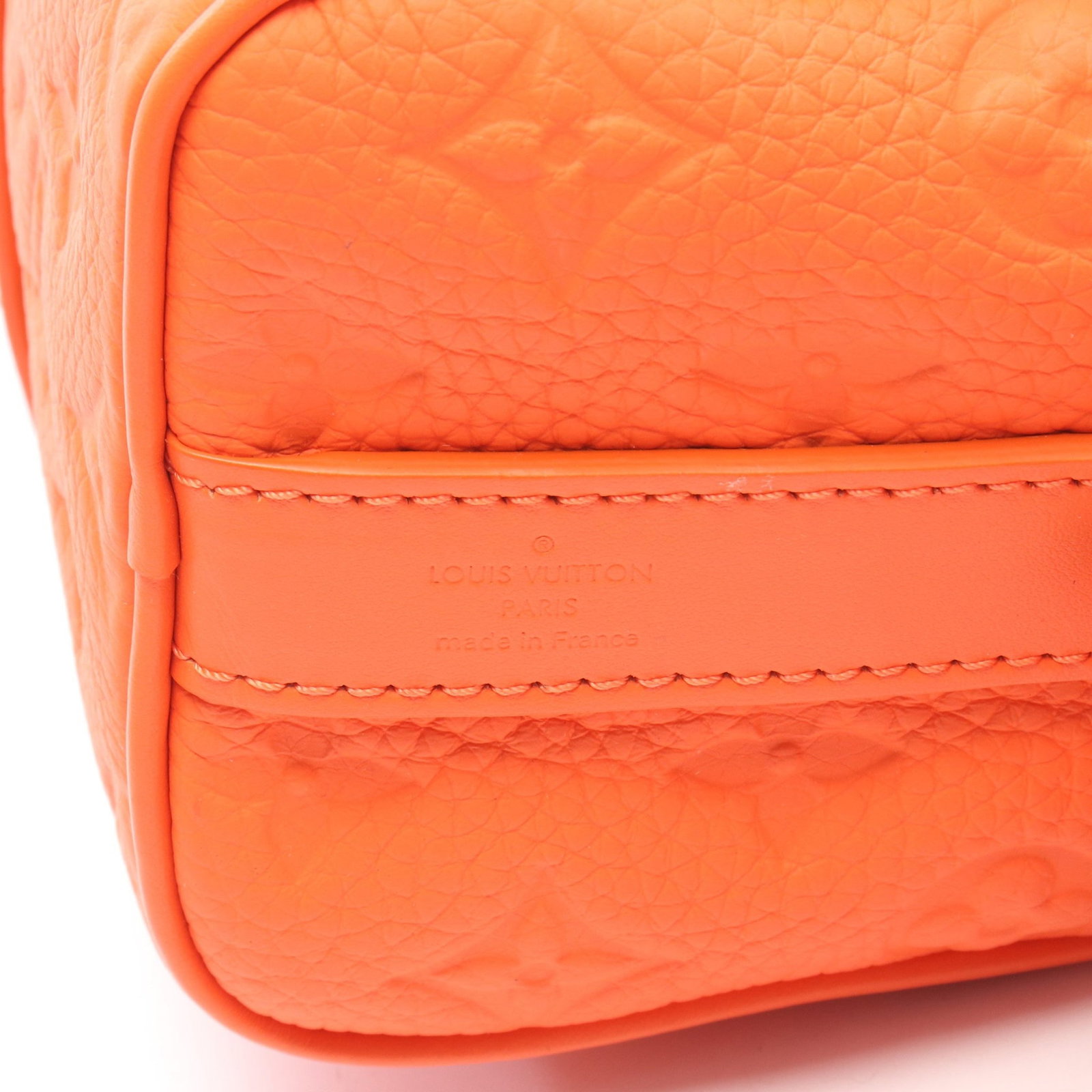 LV Keepall 25 Empreinte Orange - 4