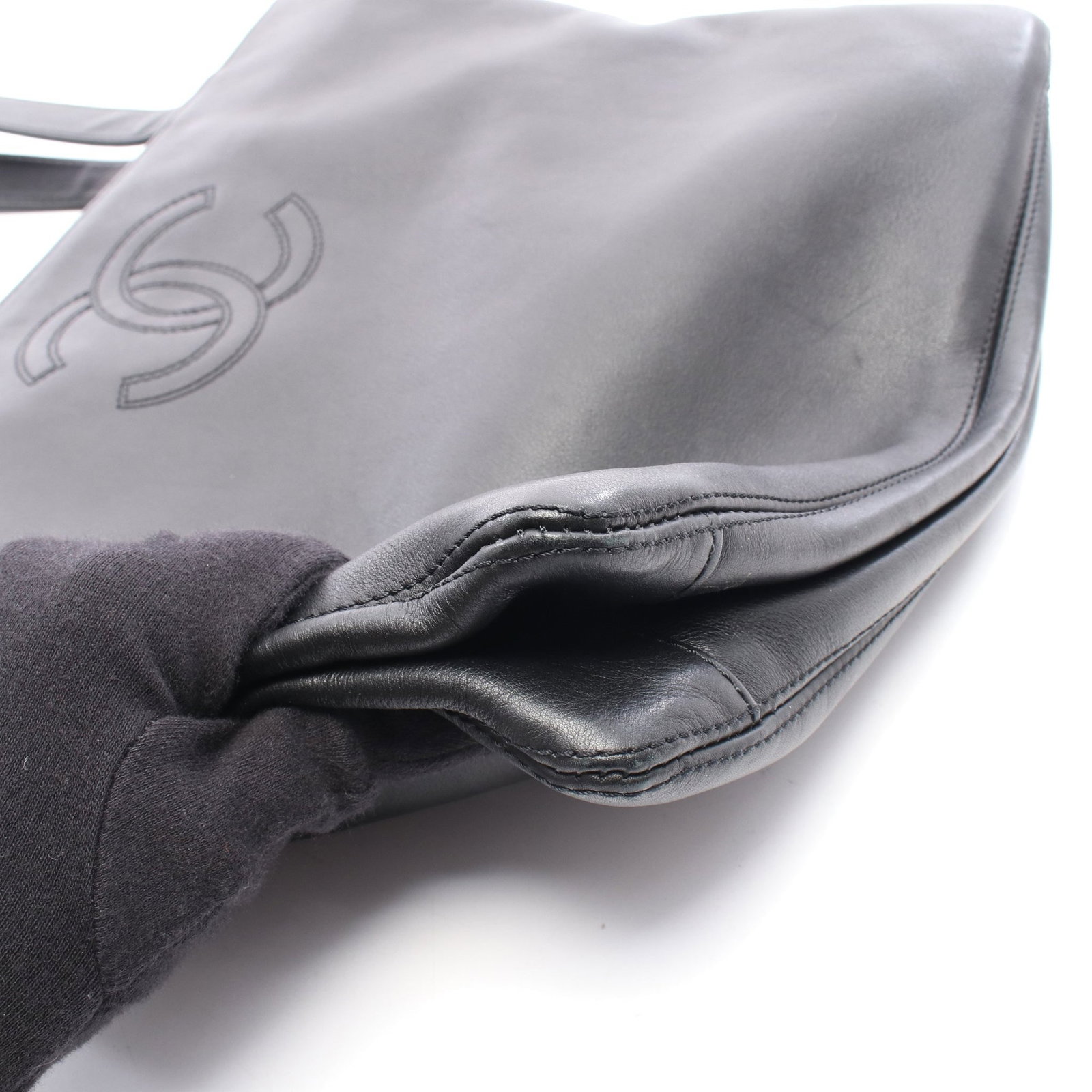 Chanel Coco Mark Lambskin Tote - 8