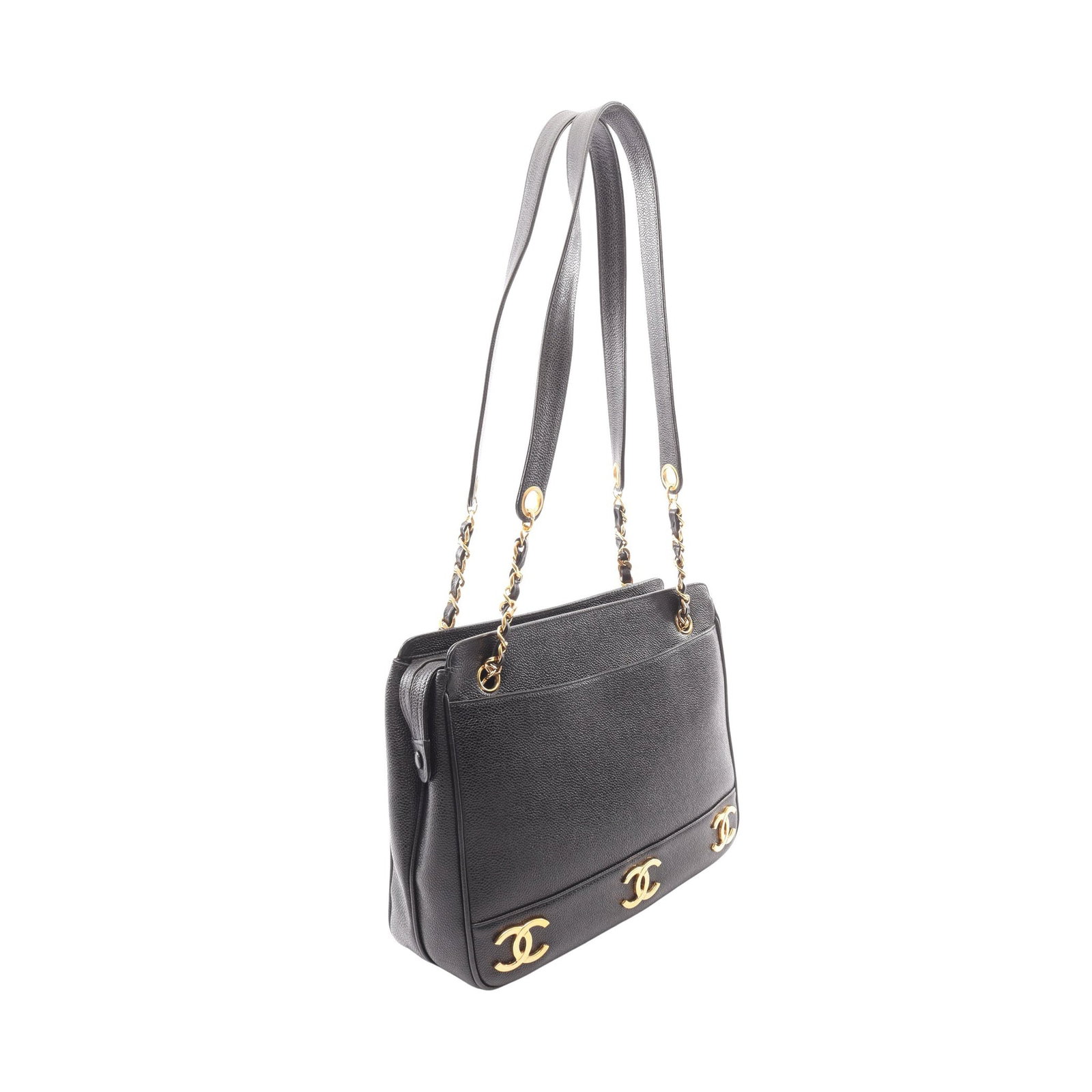 Chanel Triple Coco Chain Tote - 2