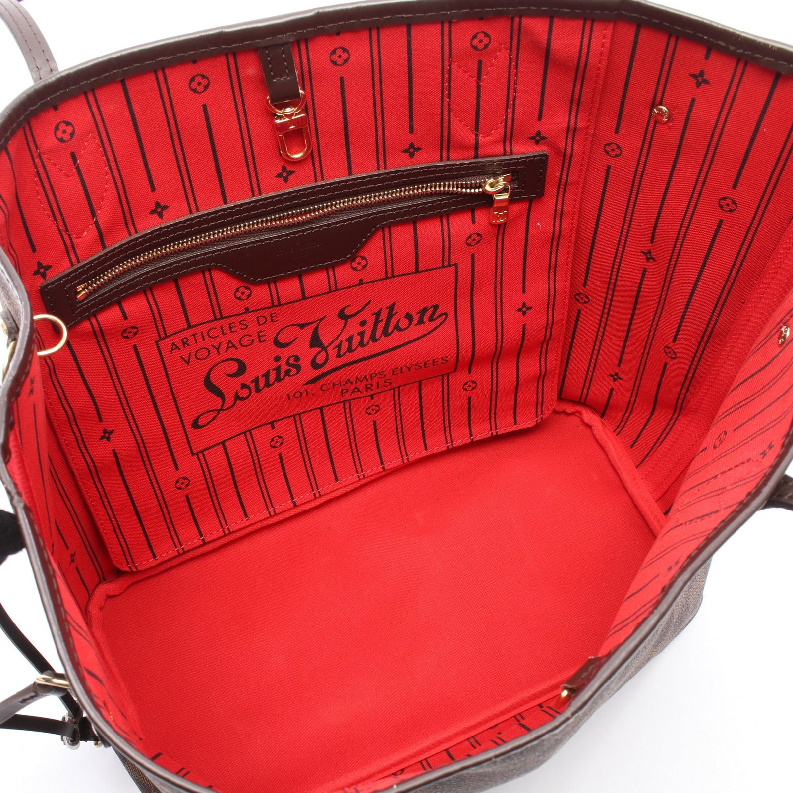 LV Neverfull MM Damier Ebene Tote - 3