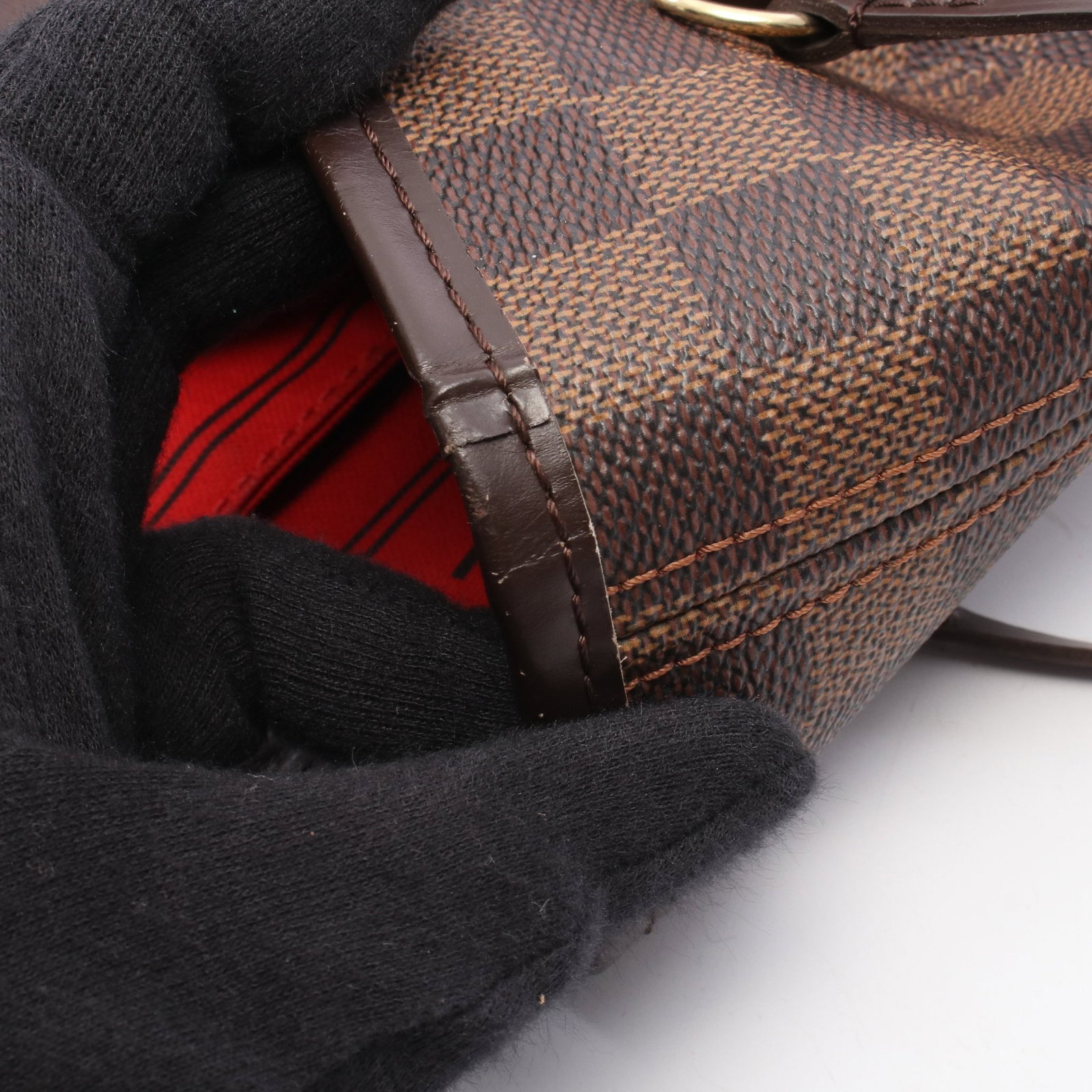 LV Neverfull MM Damier Ebene Tote - 8