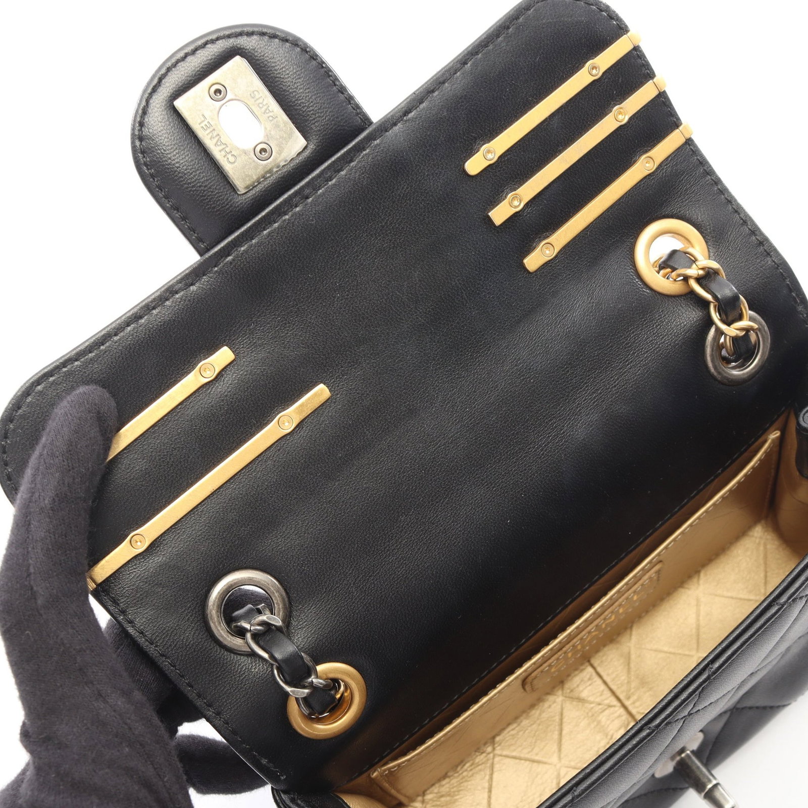 Chanel Chain Bag Black - 6