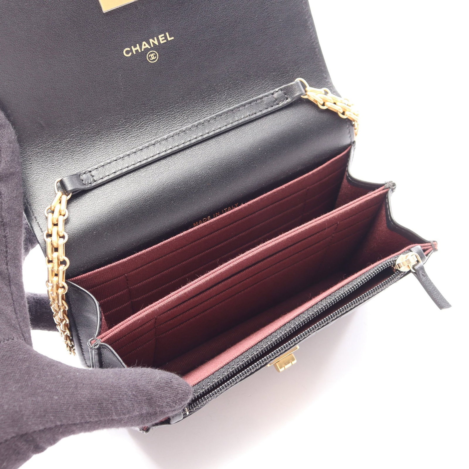 Chanel 2.55 Mini Chain Wallet - 3