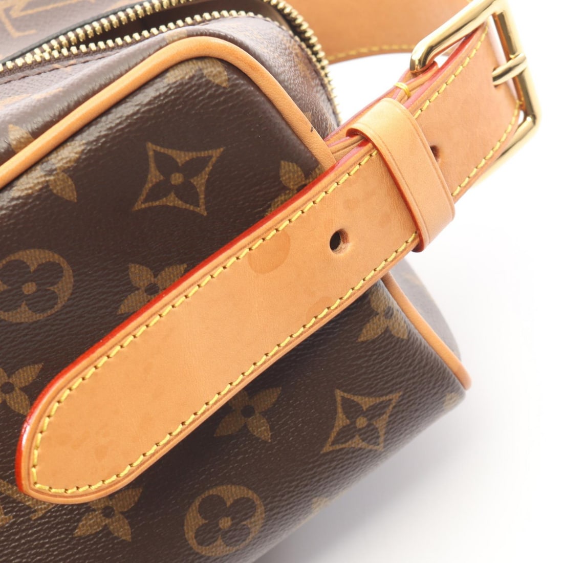 LV Locker Dopp Kit Clutch Brown - 5